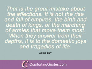Amelia Barr Quotes And Sayings