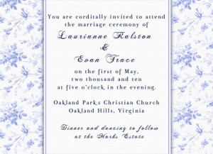 Classic Wedding Invitations Wording Best Classic Wedding Invitation ...