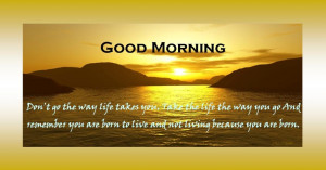 Good Morning Quote Image Image