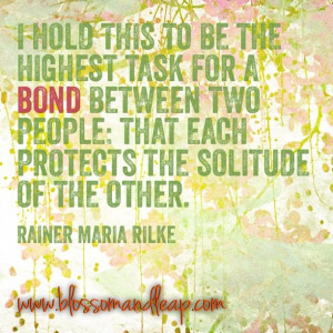... ://www.facebook.com/blossomANDleap Quote | Bond between two people
