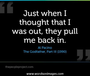 The godfather quotes