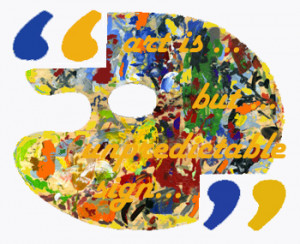 ... life artists describe and explain their modern art creation in quotes