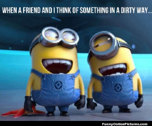 ... funny picture of the minions from the popular 2010 movie Despicable Me