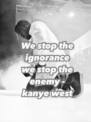 Kanye west quote