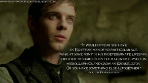 ... else altogether. Victor Frankenstein Quotes, Penny Dreadful Quotes