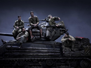 ... Look: Brad Pitt Unleashes His ‘Fury’ in David Ayer’s WWII Film