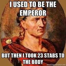 What did the oracle warn Caesar about? what is the specific calendar ...