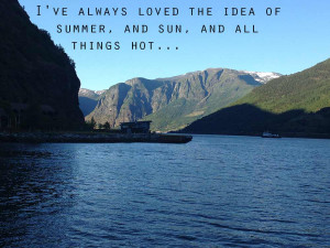 Proof That Frozen Quotes Look Better Over Glamour Shots of Norway