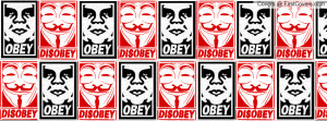 Disobey, Obey! Profile Facebook Covers