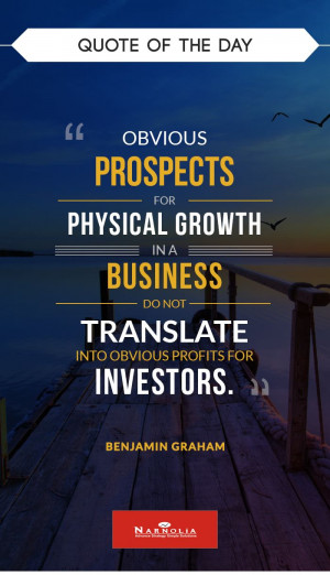 ... do not translate into obvious profits for investors.