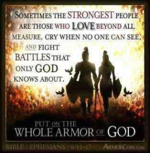 PUT ON THE WHOLE ARMOR OF GOD EVERY DAY