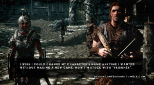 Skyrim And Decided Would Funny Name Character Nigger