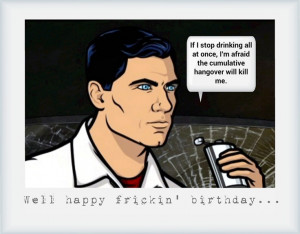 Archer birthday greeting