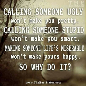 Let's all just be nice!