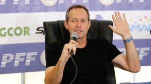 Newly appointed Philippine National Football Team coach Thomas Dooley ...