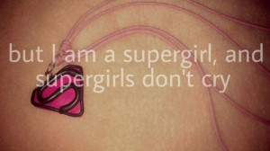 ... for this image include: toquel, Lyrics, necklace, quotes and Supergirl