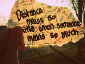As we come to an end to our LONG stretch of LONG distance, we thought ...