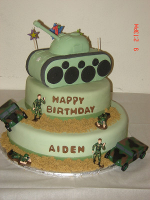 Army Birthday Cakes