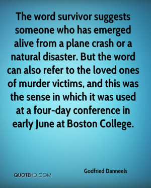 ... murder victims, and this was the sense in which it was used at a four