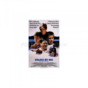 Stand By Me - Faces Quotes Movie Poster - 27x40