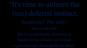 already know tax rates are going up. (Does anyone actually believe tax ...