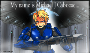 My name is Michael J Caboose by RabidK-9