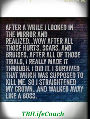 My baby is a Brain Injury Survivor Life Quotes, Like A Boss, Breast ...
