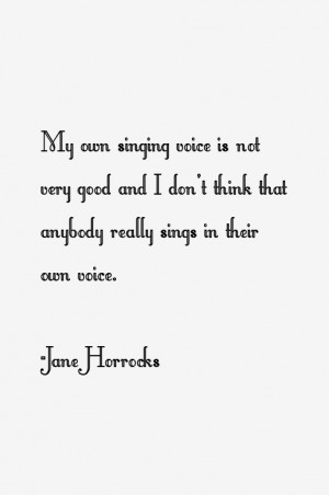 Jane Horrocks Quotes amp Sayings