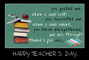 teachers day quotes in english languages