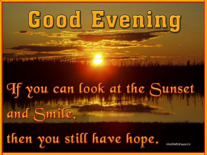 Good Evening SMS, Messages – Good Evening Wishes Quotes English SMS