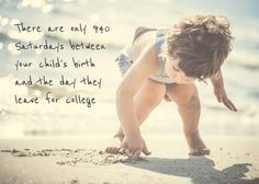 ... between your child's birth and the day they leave for college.