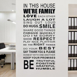 house-rule-wall-sticker-house-wall-quote-decal-vinyl-leongstore-1406 ...