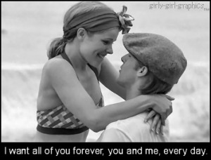... for this image include: love, the notebook, movie, forever and cute