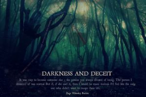 Darkness and Deceit Feature by beautifulsilenceLuKu