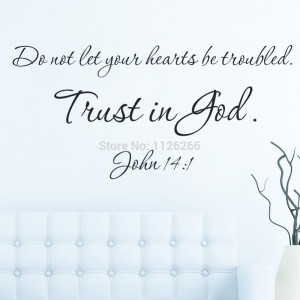 Wall-Sticker-Quotes-Trust-in-God-Removable-Christian-Wall-Art-Vinyl ...