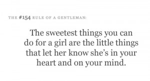 Rules of a Gentleman