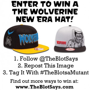 New Era x TheBlotSays.com The Wolverine Hat Giveaway Instagram Photo