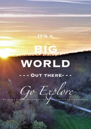 twentysomething who wants to discover the world