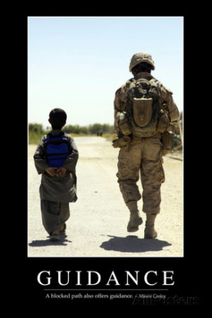 Guidance: Inspirational Quote and Motivational Poster Photographic ...