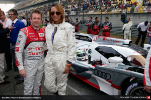 WEC: Audi Driver Allan McNish on Front Row of Grid