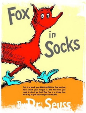Dr Seuss Fox In Socks