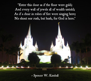 Mormon Temples Quotes – LDS Temple Quotes