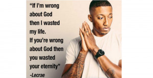 Lecrae is by no means the first person to come to such a conclusion ...