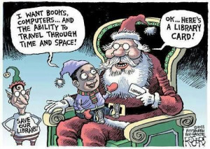 Library Card ... a gift from Santa?