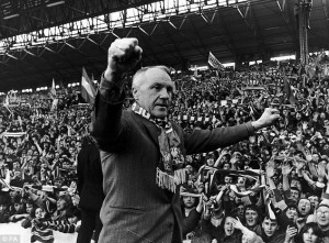 Legend: Former Liverpool boss Shankly's words clearly made an impact ...