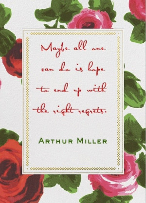 Arthur miller, quotes, sayings, hope, famous