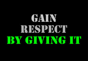 The best way to build a strong network is to gain the respect of ...
