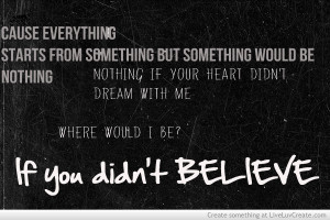 beautiful, believe, believe cree, cute, inspirational, quote, quotes