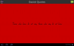 Daoist (Taoist) quotes taken primarily from the Dao De Jing (Tao ...