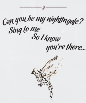 DAY 5- FAVORITE SONG- NIGHTINGALE-LOVE LOVE LOVE LOVE THIS SONG ...